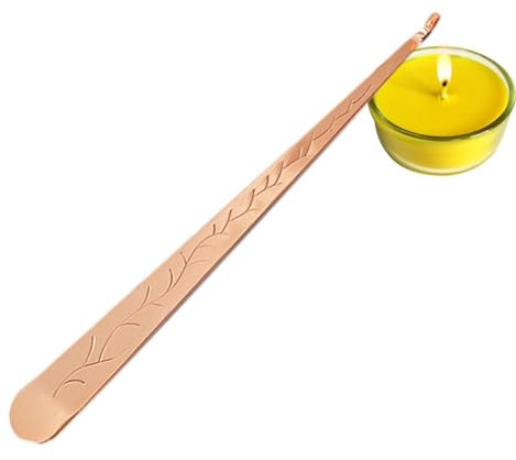 Spegni Candela estintore - Spegni Candela con in Acciaio Inossidabile, Accessorio spegni Candela con Manico Lungo | Soffiatore per Candele Lucido per spegnere Le Candele in Modo Facile e sicu