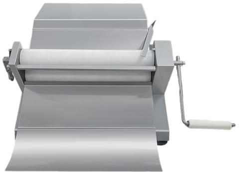XDTKJDZ Electric Dough Roller Machine, Dough Sheeter Machine, Folding Pasta Roller Machine, Wide Adjustable Thickness Range Of 0.5-15mm, for Icing, Marzipan and Puff Pastry