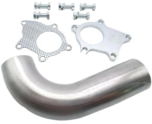 Collettori Di Scarico Guarnizione Per Tubo Di Scarico Turbo Da 2,5 Pollici 63 Mm, Flangia A 5 Bulloni Per Auto T3/T4 T04E In Acciaio Inossidabile HLWXMDZ