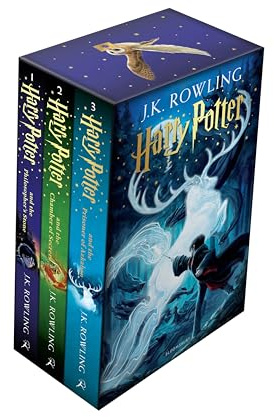 Harry Potter 1–3 Box Set: A Magical Adventure Begins: J.K. Rowling - 3 book set (vol 1-3)