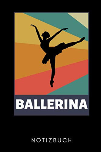 BALLERINA NOTIZBUCH: A5 WOCHENPLANER Geschenk für Ballett Tänzer | Ballerina | Tanzen Buch | Geschenk | Tanzbuch | für Anfänger Profi | Witziger Spruch | Mädchen