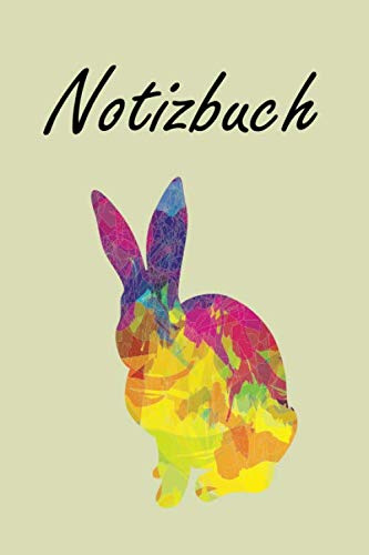 Notizbuch: Kaninchen Punktraster Notizheft und Dotted Journal für Handlettering Ideen und Übungen