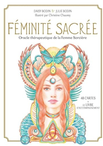 Féminité sacrée. Oracle thérapeutique de la Femme Sorcière. 48 cartes oracle + le livre d'accompagnement