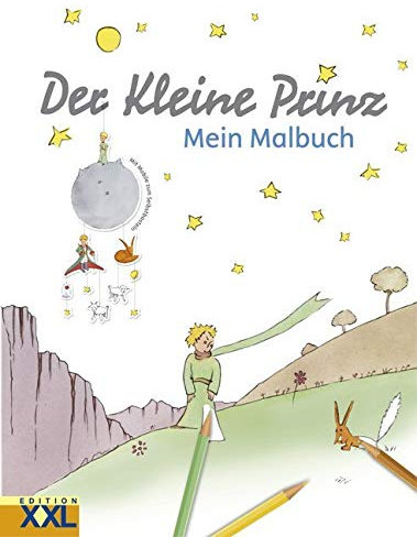 Der Kleine Prinz: Mein Malbuch - mit Mobile zum Selbstbasteln