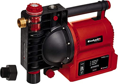 Einhell Pompe d'arrosage automatique GE-AW 1042 FS | 1050 W | 4,8 bar | débit 4200 l/h | hauteur 48 m | indicateur eau | protection marche à sec | clapet anti-retour