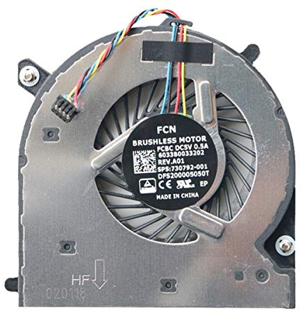 Bucom CPU-fläkt för HP ELITEBOOK 740 745 840 850 G1 G2 745-G2 750-G2 755-G2 Zbook 14