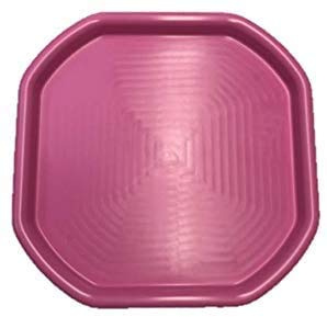 KetoPlastics Large/Small Pink Plastic Mixing Tray Sand Water Builder Equipment (Small)