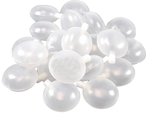 Bamboopack 25PCS 40mm Clear Plastic Toy Squeakers Doll Inner Accsssories Repair Dog Pet Noise Maker Insert Replacement Whistle Chew Squeakers
