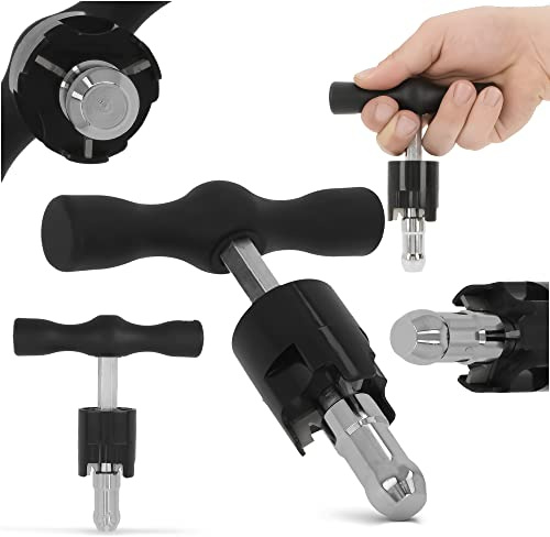 Calibrador Manual de Tubos Herramienta de Calibración de Tubos PEX Destornillador para Tubos 20mm Cuchillas para Eliminar Rebaba Destornillador Manual 3 Cuchillas Destornillador Metálico