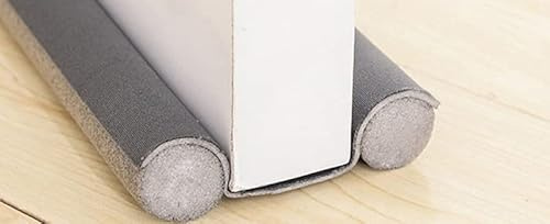BEAUTYBIGBANG Zugluftstopper für Türen Türdichtung Luftzugstopper mit Doppeldichtung Zugluftstopper Noise Blocker Tür gegen Luftzug Kälte Auch zum Heizkosten Sparen