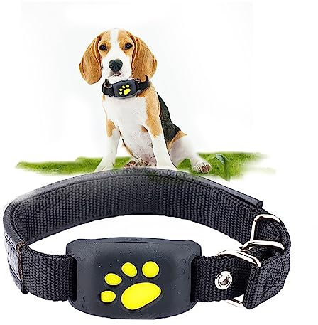PODEC High Sensitivity GPS Pet Tracker, Real-Time Tracking Dog Collar, Dog Smart Activity Location with Alarm, Supports Real Time Tracking/Size Adjustment, APP Control, for Dog/Cat