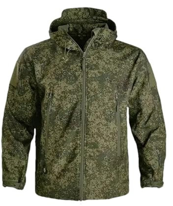 ZMIN Fleece Taktische Jacken Wanderjacke Windjacke Kampf Uniform Jagdbekleidung Männer Hosen Militärbekleidung Russia CP jacket L