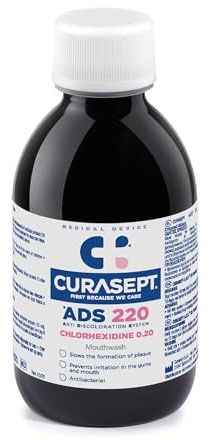 Curasept Mouthwash 0.2% 200ml - Pack of 3