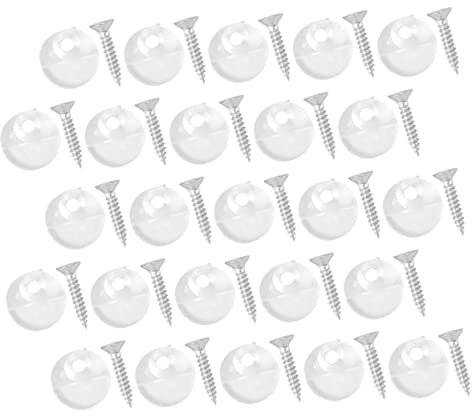 KONTONTY Spiegelaufhänger Für Die 50er-pack Spiegelhalter-clips Einfache Anwendung Spiegel-aufhängeset Zufällige Farbe