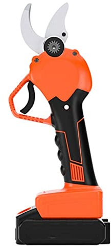 BDCXUX Cortacéspedes Máquina de podar eléctrica Cortadora de césped pequeña Multifuncional para el hogar Recortadora de Ramas de césped Naranja con batería de Litio de Gran Capacidad