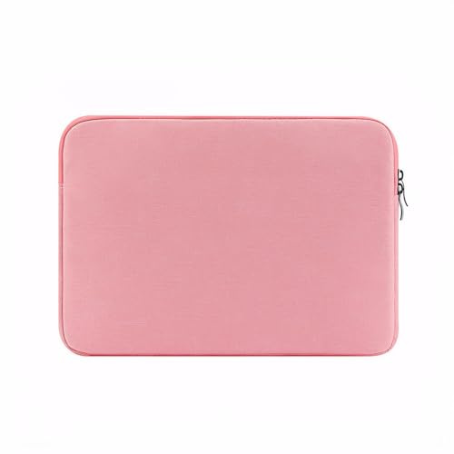 Housse pour Ordinateur 15.6 Pouce Portable Protection étanche pour Ordinateur Sac Serviette PC Portable Rose