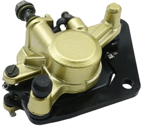 JUUDDENPARTS Front Brake Caliper With Pads Bracket, Replacement for Yamaha YBR125 2007 2008 2009 2010 2011 2012 2013 2014 2015 2016 2017