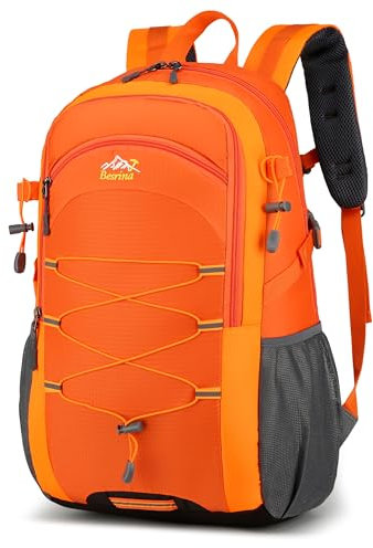 Besrina 40L Hiking Backpack, Multi-functional Water Resistent Travel Rucksack with Reflective, Large Capacity Daypack for Walking Camping Trekking Running Cycling Outdoor Sports