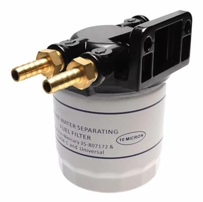 Benzinfilter, Schiffskraftstoff-Wasserabscheider-Kit, 10 Mikron, 18-7983-1 Filter zum Ersetzen von Mercury 35-809097, 802893Q01, 18-7944-1, 18-7853-1