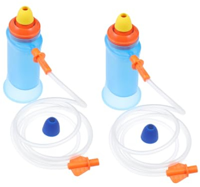 Vaguelly 2stücke Nasenspülset Mit Nasenspülaufsätzen Für Nasenreinigungszubehör Nasenhöhlenreinigungsflasche Nasendusche Für Hause Nasenspülgerät Für Nebenhöhlen