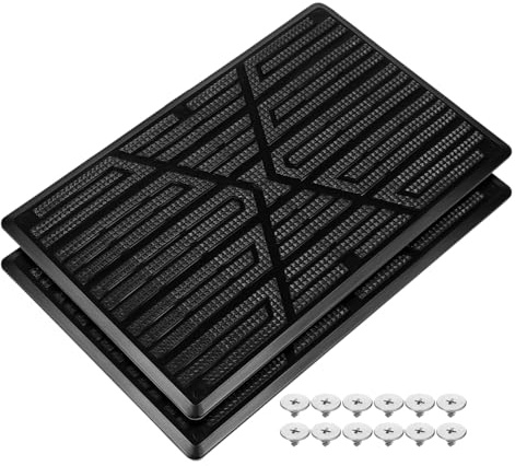 OUNONA Auto Fußmatten Reparatur Patch 2 Stück 9X6 Zoll Gummi Pedalpolster Antirutsch Matte Für Auto Teppichschutz Vordere Und Hintere Sitze Zuhause Büro