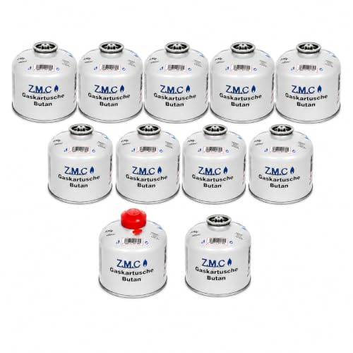 Z.M.C Gaspatroner 230 g/485 ml med skruvventil (11 x gaspatroner 230 g)