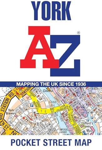 York A-Z Pocket Street Map: Accurate street map for easy navigation