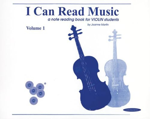 JOANNE MARTIN : I CAN READ MUSIC VOL.1 - VIOLON: A note reading book for VIOLIN students