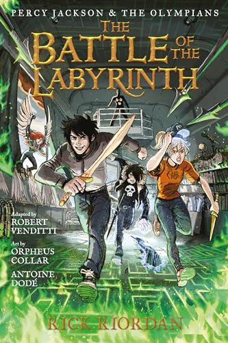 Percy Jackson and the Olympians: Battle of the Labyrinth: The Graphic Novel, The-Percy Jackson and the Olympians: 4