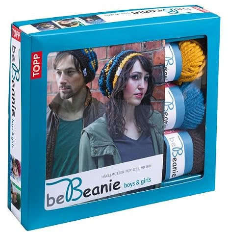 Kreativ-Set be Beanie boys & girls: Häkelmützen für Sie und Ihn