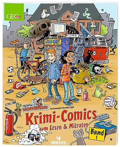 Redaktion Wadenbeißer Band 1 | Krimi-Comics zum Lesen und Mitraten | GEOlino: Krimi-Comics zum Lesen & Mitraten
