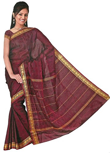 Trendofindia Bollywood Sari Kleid Regenbogen Rot