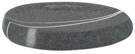 Kleine Wolke Seifenschale Stones Dunkelgrau
