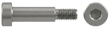 ISO 7379 Pass-Schulterschraube Schaftpassung h8 M10x20 Stahl 12.9 blank Innensechskant 25 Stk