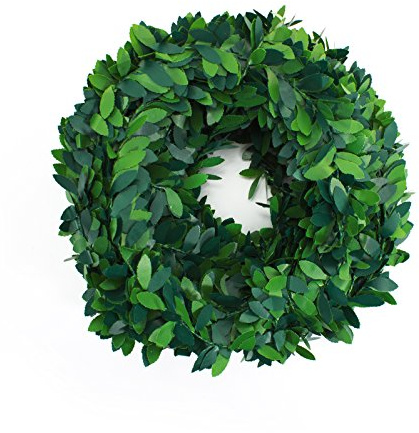 Oblique Unique 30m Buchsbaum-Girlande Künstlich – Realistische Buchsgirlande für Tischdeko Hochzeit Kommunion Konfirmation & Weihnachten – Buchsbaumband zum Basteln & Dekorieren – Dunkelgrün
