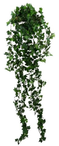 Waldefeubusch 190cm DA, Kunstpflanzen künstliches Efeu Efeuranke | kuenstliche Pflanzen Efeubusch hängend wie echt, Home Decoration Botanische Wanddeko, Wohnzimmer Balkon Deko