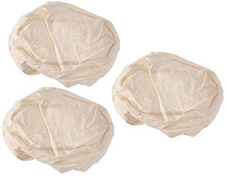 OKUMEYR 3pcs Bread Proofing Basket Covers Simple Design Easy to Clean Bread Cloth Liner for Sourdough Baking