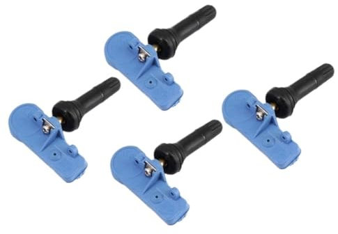 PENGNAQP Sensore gomme Auto Compatibile con Hummer per Hummer H2 2002-2012 Monitor Pressione Pneumatici Senso TPMS 22853740 1443434907(4PCS)