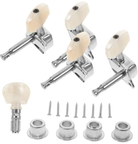ERINGOGO 1set Banjo Tuning Pegs Bushing Accurate Tuning Keys for Banjo Durable Machine Parts Easy to Install Replacement