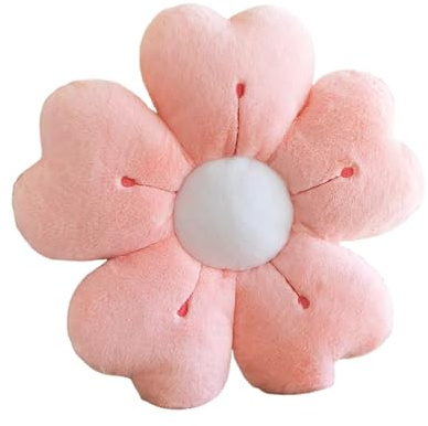 ZPSCXQ 1PCS Flower Cushion,decorative Pillows,flower Pillow,lovely Daisy Cushion,very Soft Coral Velvet,perfect for Decorating Children's Rooms,living Rooms and Sofas.