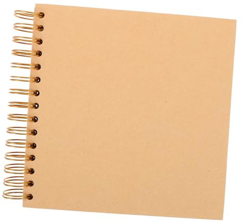 HOMSFOU Álbum De Recortes De Tapa Dura Álbum De Fotos Diy Hecho Mano Para Organizar Fotos El Hogar Escuela