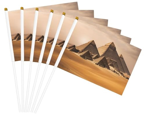 Pyramides d'Égypte - Drapeaux légers - Pour fête, défilé, événements, festivals, décoration