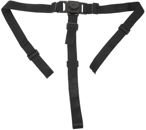 CORHAD Arnés de Seguridad para Cochecito y Silla Alta Ajustable de Nylon Hebilla de Tres Puntos para Bebés y Niños en Salidas Diarias