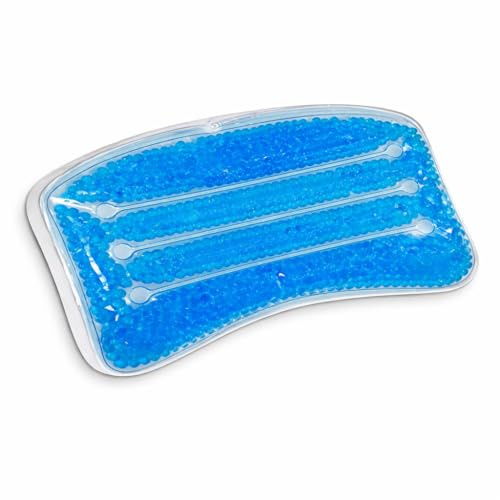 Bath Spa Pillow with Gel & Suction Cups, Soft Foam Bathtub Head & Neck Support Cushion, Non-Slip Comfortable Bath Pillow for Relaxing Spa Experience, 28x18x4cm (28cm x 18cm x 4cm)