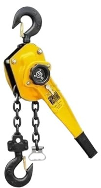 Montacargas eléctrico Gancho Manual de acero al manganeso, herramienta elevación tracción, palanca, cadena mano pequeña, grúa, 3M, 0,75/1T Polipasto Cabrestante Eléctrico(1T 1.5m chain)