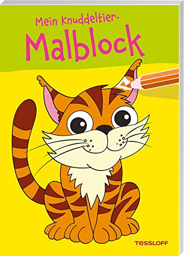 Mein Knuddeltier-Malblock (Tiger) (Malbücher und -blöcke)
