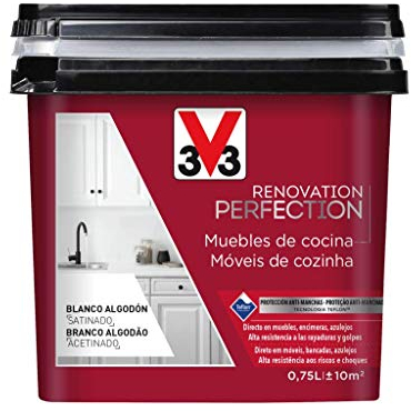 V33 Esmalte Renovation Perfection Cocina Topo Satinado 0,75L