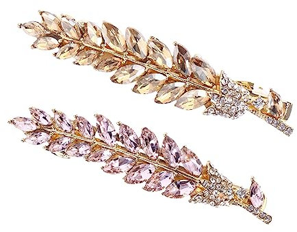 NOLITOY 2pièces Pince à Cheveux Pour Femme Pinces à Cheveux Pour Dame Épingle à à Frange Accessoire Pour