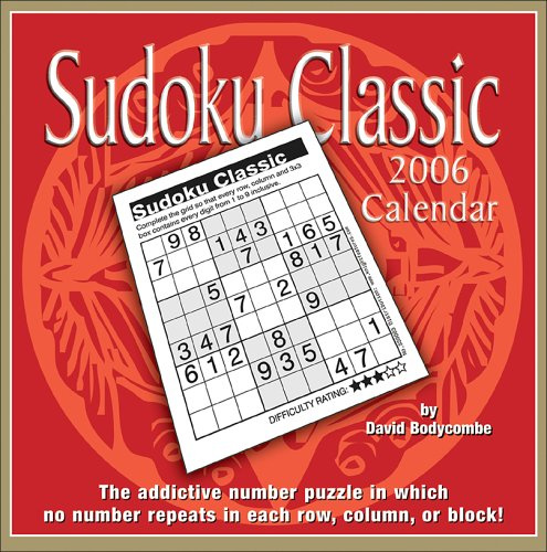 Sudoku Classic 2006 Calendar