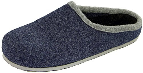 Pantoffelmann filttofflor 70% ullfilt | Storlekar 37–47 | Andningsbara tofflor med halkfri sula | Varma handgjorda tofflor | För damer & herrar